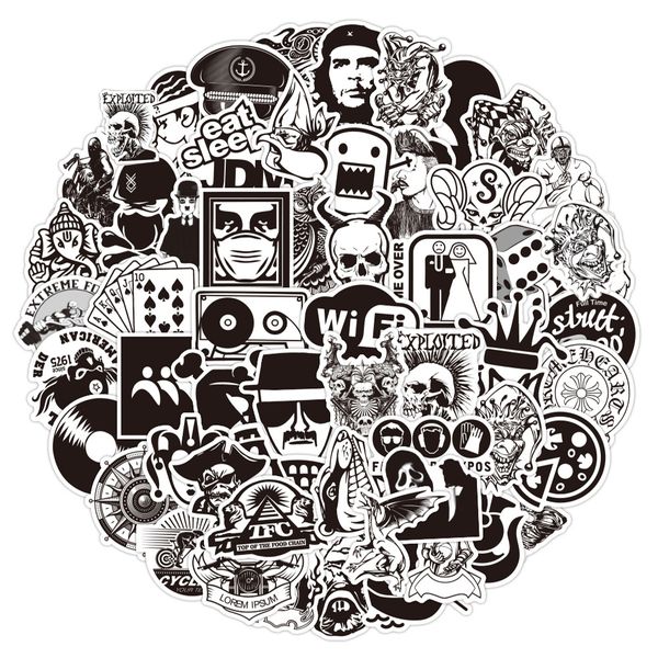 waterproof 10/30/60pcs black and white mix cool anime stickers motorcycle skateboard car guitar lapbike graffiti decal sticker kids toy car
waterproof 10/30/60pcs black and white mix cool anime stickers motorcycle skateboard car guitar lapbike graffiti decal sticker kids toy car