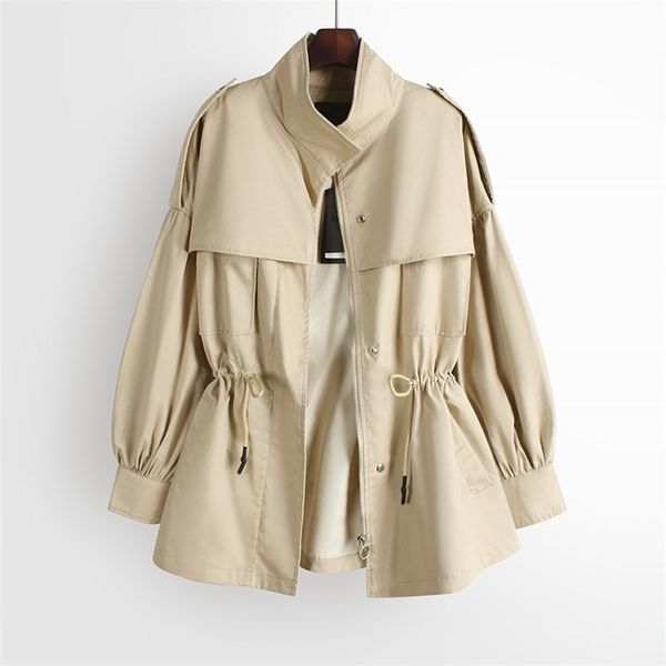 new korean version of casual tooling windbreaker in the long section of loose jacket thin section womens 201111, Tan;black
new korean version of casual tooling windbreaker in the long section of loose jacket thin section womens 201111, Tan;black