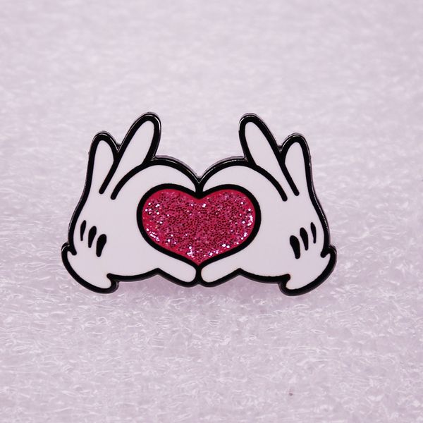 cartoon hand heart pins badge on backpack funny brooch pins for clothes broche for women girl schoolbag, Blue
cartoon hand heart pins badge on backpack funny brooch pins for clothes broche for women girl schoolbag, Blue