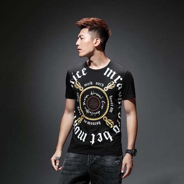 diamond western style men's t-shirts 2022 summer new trend pattern embroidery design short sleeve mercerized cotton sequin round neck t, White;black
diamond western style men's t-shirts 2022 summer new trend pattern embroidery design short sleeve mercerized cotton sequin round neck t, White;black