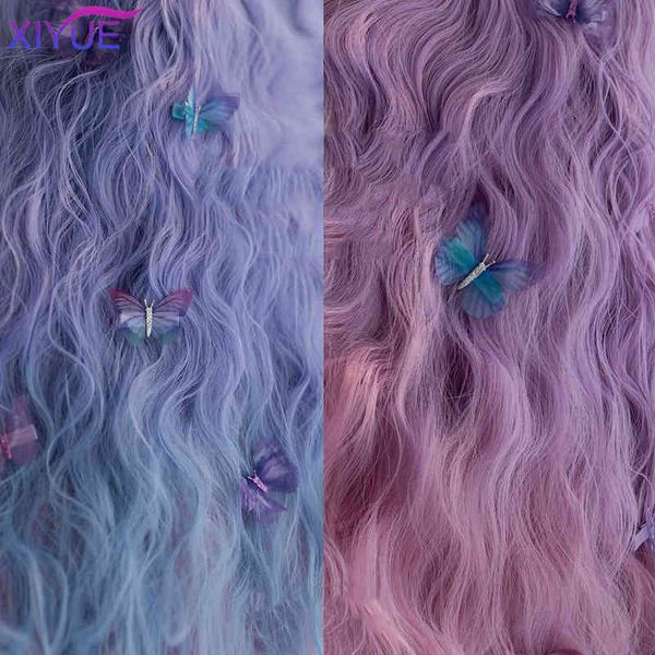 hair synthetic wigs cosplay xiyue blue pink lolita wigs ombre long water wave cosplay synthetic hair heat resistant for women american style, Black
hair synthetic wigs cosplay xiyue blue pink lolita wigs ombre long water wave cosplay synthetic hair heat resistant for women american style, Black