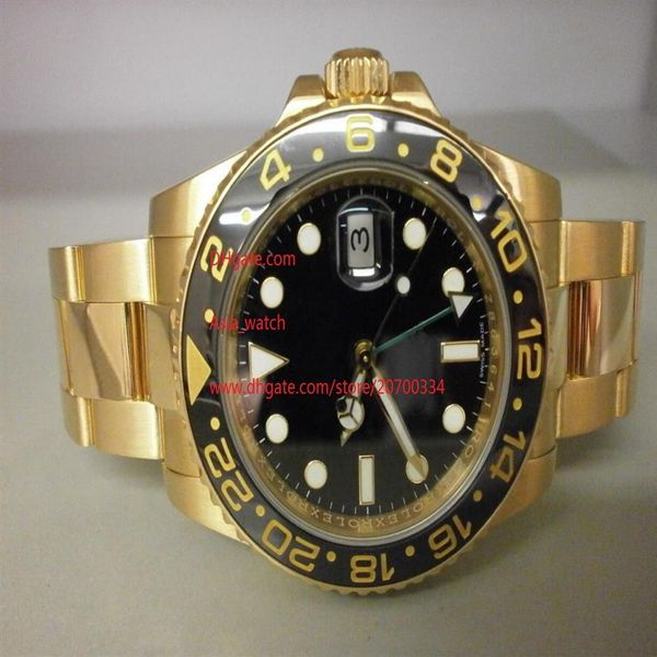 wristwatches sapphire ceramic bezel gold gmt 116718 black dial asia 2813 movement automatic mechanical mens watch watc227o, Slivery;brown
wristwatches sapphire ceramic bezel gold gmt 116718 black dial asia 2813 movement automatic mechanical mens watch watc227o, Slivery;brown