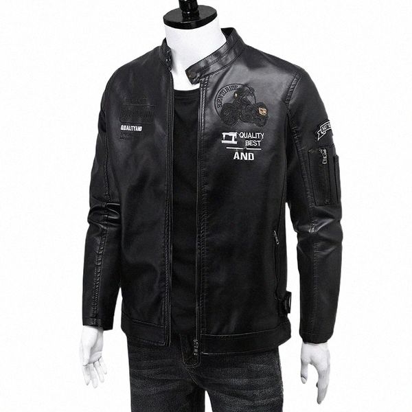 men's jackets brand 2021 autumn winter coat and jacket fashion leather windbreaker bomber warm motocycle for men e7tp#, Black;brown
men's jackets brand 2021 autumn winter coat and jacket fashion leather windbreaker bomber warm motocycle for men e7tp#, Black;brown