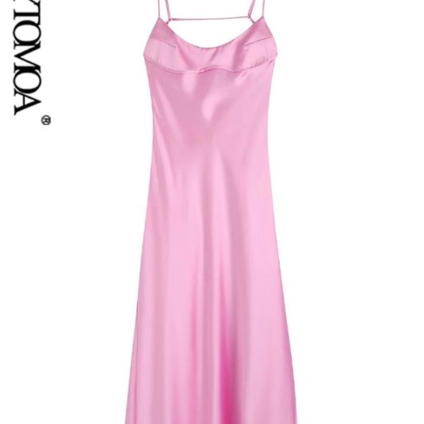 kpytomoa women fashion with cut-out satin midi dress vintage backless adjustable thin straps female dresses vestidos mujer 220516, Black;gray
kpytomoa women fashion with cut-out satin midi dress vintage backless adjustable thin straps female dresses vestidos mujer 220516, Black;gray