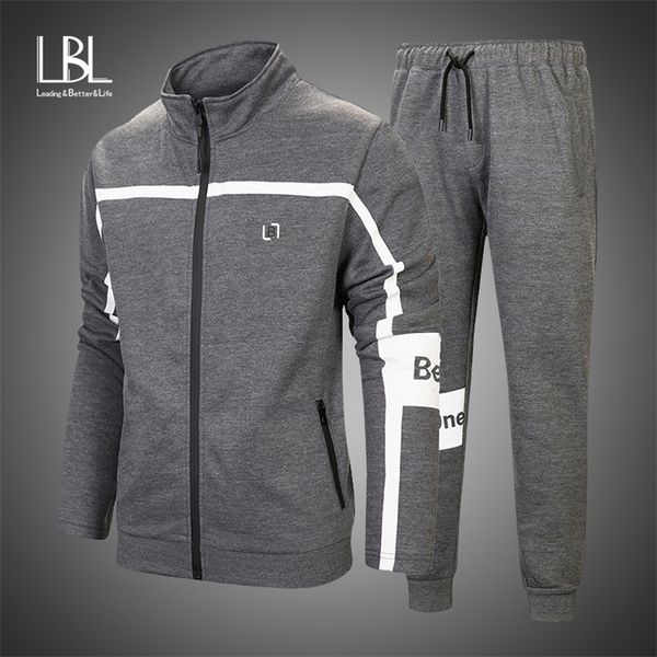 new men s autumn hoodies brand tracksuit set male sweatshirt sweatpants fashion trousers high street zipper jackets sets lj201126, Gray
new men s autumn hoodies brand tracksuit set male sweatshirt sweatpants fashion trousers high street zipper jackets sets lj201126, Gray