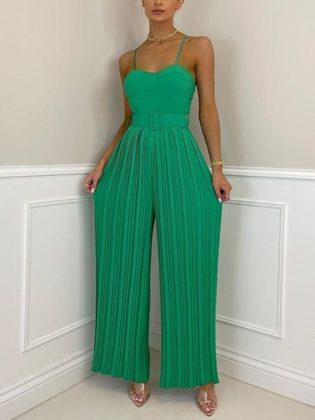 women's jumpsuits & rompers suspender pleated romper women's jumpsuit summer spaghetti strap wide leg female lady streetwear, Black;white
women's jumpsuits & rompers suspender pleated romper women's jumpsuit summer spaghetti strap wide leg female lady streetwear, Black;white