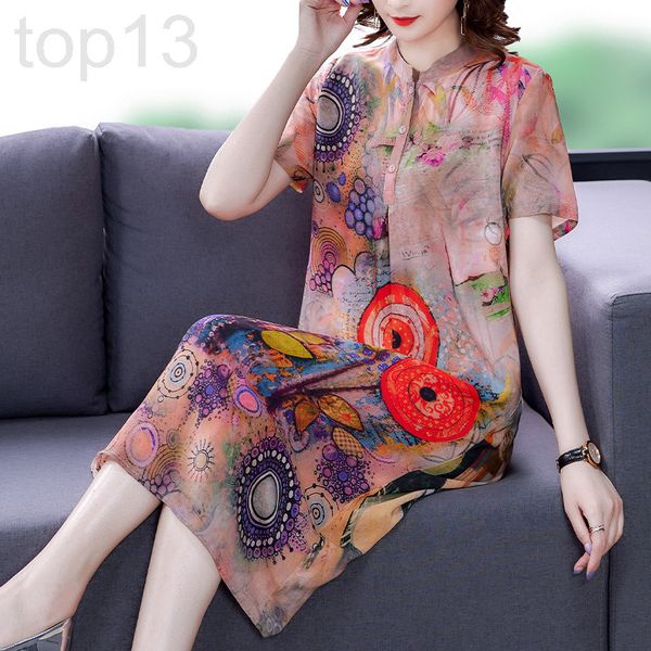 casual dresses designer hangzhou silk dress female summer 2021 new print mother loose large mulberry skirt temperament ce4i, Black;gray
casual dresses designer hangzhou silk dress female summer 2021 new print mother loose large mulberry skirt temperament ce4i, Black;gray