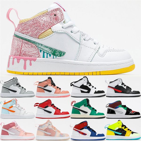 jump mans 1 1s kids basketball shoes paint drip light smoke grey pink quartz shadow lucky green boys girls toddler outdoor sneaker265q, Black
jump mans 1 1s kids basketball shoes paint drip light smoke grey pink quartz shadow lucky green boys girls toddler outdoor sneaker265q, Black