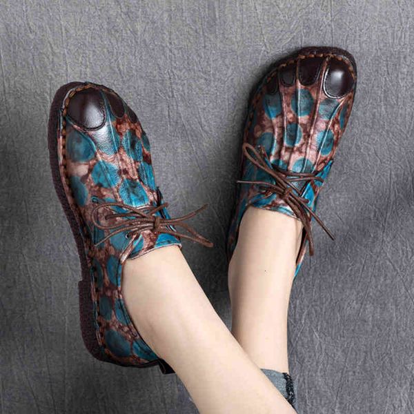 sandals national style leather color matching lace up soft sole flat shoes in autumn foo0, Black
sandals national style leather color matching lace up soft sole flat shoes in autumn foo0, Black