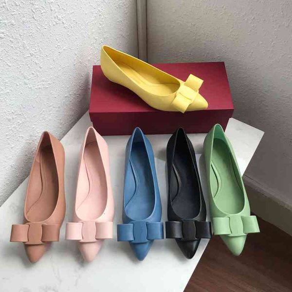 sandals dongguan flat bottomed spring sf bow single shoes pointed sheepskin women's thick high heels, Black
sandals dongguan flat bottomed spring sf bow single shoes pointed sheepskin women's thick high heels, Black