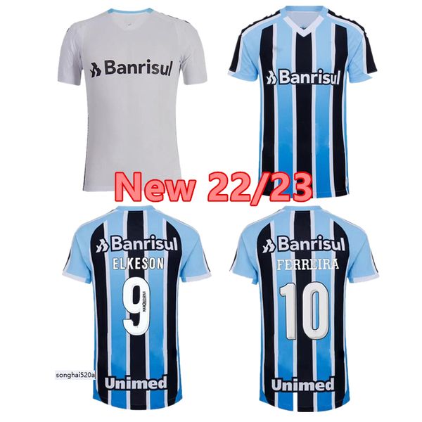 22 23 gremio elkeson mens soccer jerseys ferreira elkeson geromel kannemann diego souza home away training wear football shirts, Black;yellow
22 23 gremio elkeson mens soccer jerseys ferreira elkeson geromel kannemann diego souza home away training wear football shirts, Black;yellow