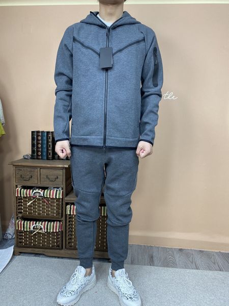 cotton men's suit fall new air layer knit hooded jacket zipper tracksuit casual jacket sports pants #m-xxl, Gray
cotton men's suit fall new air layer knit hooded jacket zipper tracksuit casual jacket sports pants #m-xxl, Gray