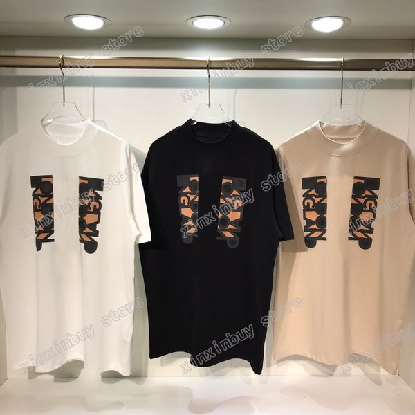 22ss men women designers t shirt tee london print short sleeve man crew neck paris streetwear white black xinxinbuy m-2xl
22ss men women designers t shirt tee london print short sleeve man crew neck paris streetwear white black xinxinbuy m-2xl
