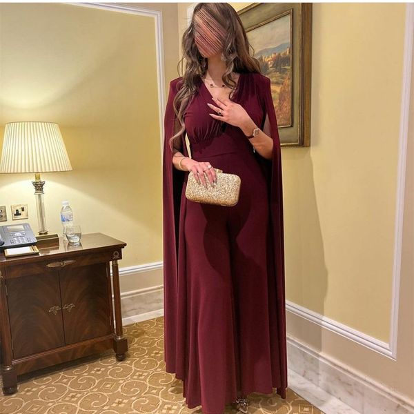 vintage long chiffon burgundy evening dresses with cape muslima-line pleated floor length prom gowns, Black;red
vintage long chiffon burgundy evening dresses with cape muslima-line pleated floor length prom gowns, Black;red
