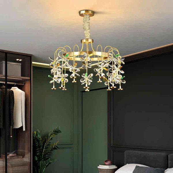 pendant lamps copper crystal chandelier creative colorful flower bedroom lamp princess room light luxury art restaurant net red chandelier
pendant lamps copper crystal chandelier creative colorful flower bedroom lamp princess room light luxury art restaurant net red chandelier