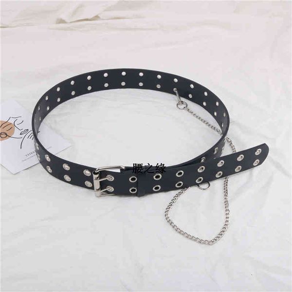 belts double row hole fashion belt design self made ins super fire ring women's chain punk style bf trend ziav, Black;brown
belts double row hole fashion belt design self made ins super fire ring women's chain punk style bf trend ziav, Black;brown
