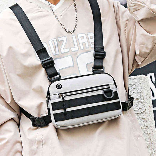 functional tactical chest bag for men reflective streetwear bags hip-hop vest chest rig bag fashion travel waist pack 220615
functional tactical chest bag for men reflective streetwear bags hip-hop vest chest rig bag fashion travel waist pack 220615