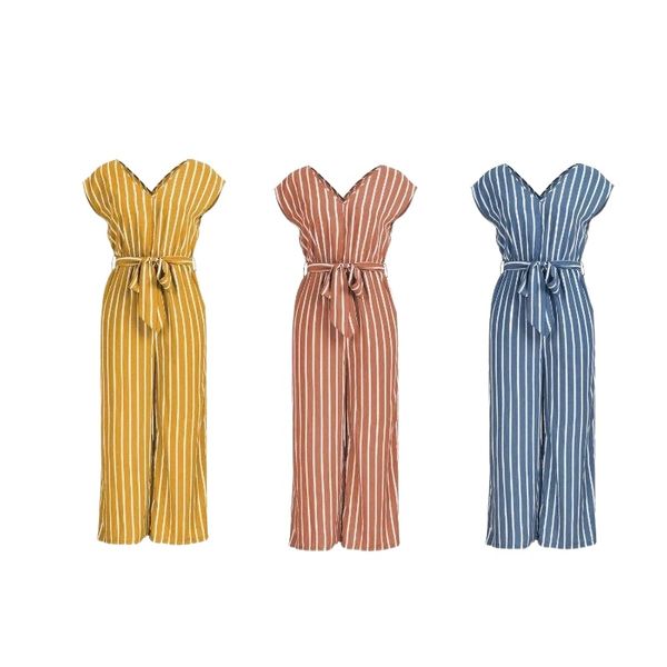 jumpsuit women summer striped short sleeve formal rompers womens v-neck pants beach wide leg women's jumpsuits & b3gq#, Black;white
jumpsuit women summer striped short sleeve formal rompers womens v-neck pants beach wide leg women's jumpsuits & b3gq#, Black;white