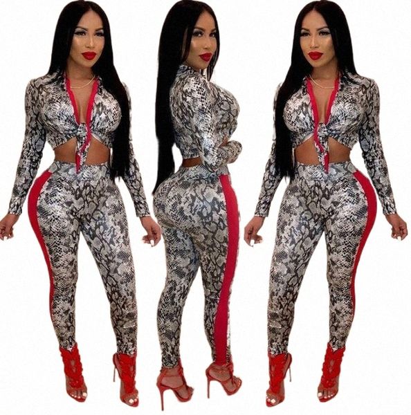 women hooded tracksuit spring leisure suit long sleeve snake print jacket coat and pant two piece sets women sweat suits p1pz#, Gray
women hooded tracksuit spring leisure suit long sleeve snake print jacket coat and pant two piece sets women sweat suits p1pz#, Gray