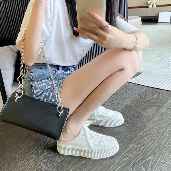 slippers xiaoxiangfeng baotou half slippers women wear thick canvas biscuit shoes outside and tall muffin white inside, Black
slippers xiaoxiangfeng baotou half slippers women wear thick canvas biscuit shoes outside and tall muffin white inside, Black