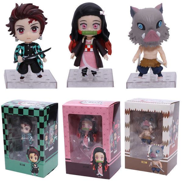 huiya01 demon slayer kimetsu no yaiba anime figure nezuko tanjirou inosuke q version manga statue devil's blade action figure model toy
huiya01 demon slayer kimetsu no yaiba anime figure nezuko tanjirou inosuke q version manga statue devil's blade action figure model toy