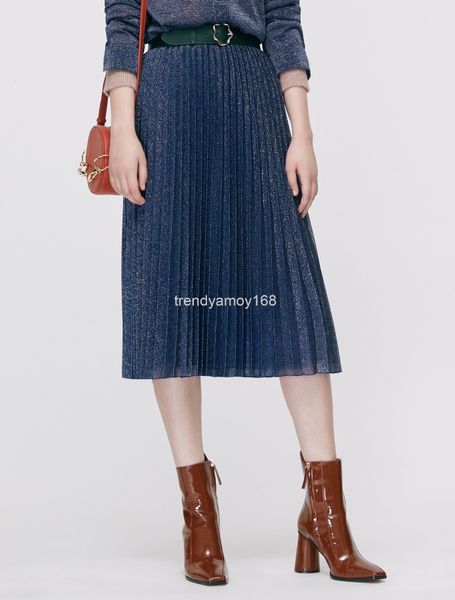 two piece dress max's first-line brand spring and summer metal wire pleated skirt pure original, White
two piece dress max's first-line brand spring and summer metal wire pleated skirt pure original, White