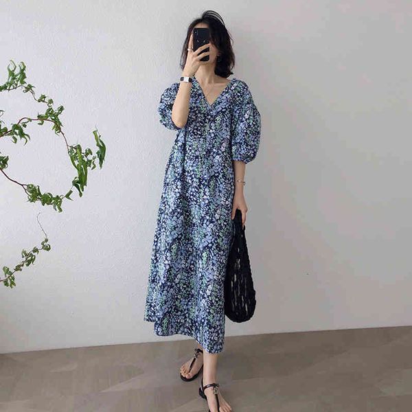 casual dresses bubble sleeve chiffon floral dress women's 2022 summer french tea break temperament lazy style long skirt etcs, Black;gray
casual dresses bubble sleeve chiffon floral dress women's 2022 summer french tea break temperament lazy style long skirt etcs, Black;gray