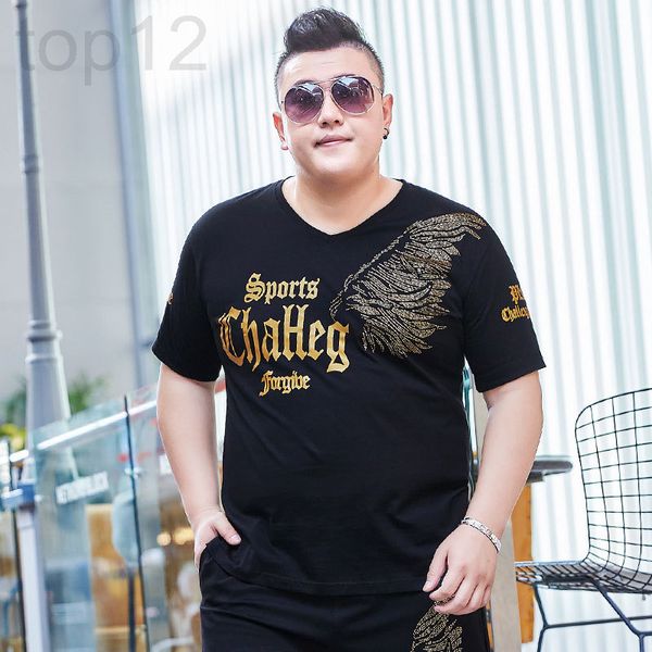 men's t-shirts designer fat t-shirt short sleeve plus fat large loose v-neck men's fashion oversized half summer chuj, White;black
men's t-shirts designer fat t-shirt short sleeve plus fat large loose v-neck men's fashion oversized half summer chuj, White;black