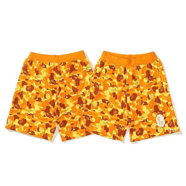 brand men's casual shorts co branded eat orange camouflage ape head straight beach pants, White;black
brand men's casual shorts co branded eat orange camouflage ape head straight beach pants, White;black
