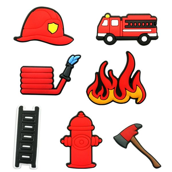firefighting fire truck croc charms fashion love shoe accessories for decorations charms pvc soft shoes charm ornaments buckles as party gif, White;pink
firefighting fire truck croc charms fashion love shoe accessories for decorations charms pvc soft shoes charm ornaments buckles as party gif, White;pink