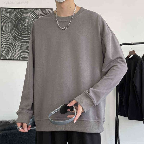 85% cotton 2022 autumn new casual loose men's sweater simple solid color off shoulder handsome fashion h1206, Black
85% cotton 2022 autumn new casual loose men's sweater simple solid color off shoulder handsome fashion h1206, Black
