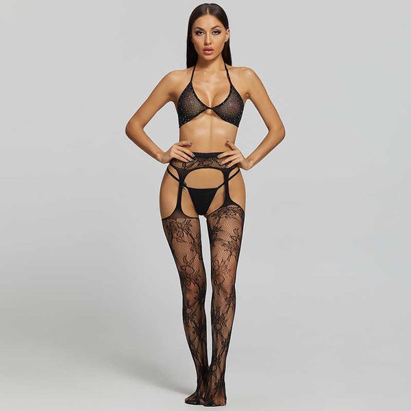 2022 adultshop yuedie fun perspective hollowed out temptation fishing net socks drill bra set 6060, Red;black
2022 adultshop yuedie fun perspective hollowed out temptation fishing net socks drill bra set 6060, Red;black