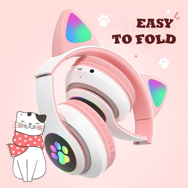 factory outlet flash light cute cat ears bluetooth wireless headphones with mic can control led kid girl stereo music helmet phone headset g
factory outlet flash light cute cat ears bluetooth wireless headphones with mic can control led kid girl stereo music helmet phone headset g