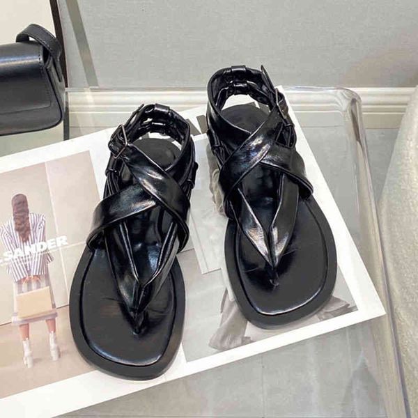 sandals in early spring roman sandals fashion custom sheepskin woman flip flops sandals cross-tied beach design, Black
sandals in early spring roman sandals fashion custom sheepskin woman flip flops sandals cross-tied beach design, Black