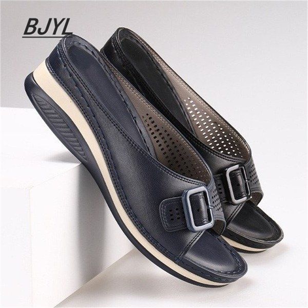 large size female summer oneword with fish sandals and slippers platform slope heel casual shoes 220622, Black
large size female summer oneword with fish sandals and slippers platform slope heel casual shoes 220622, Black