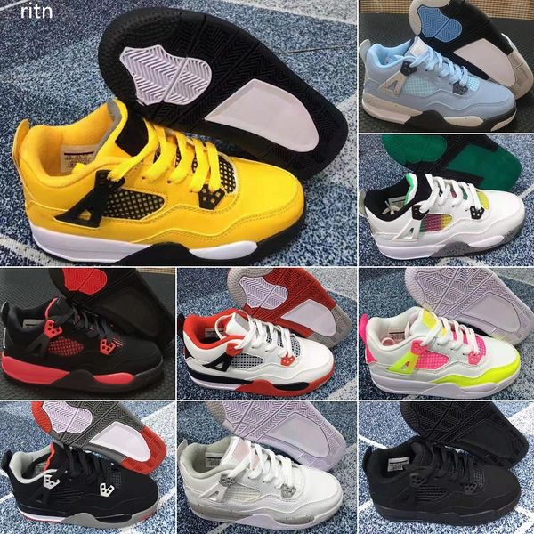 2022 gym red 4s toddler shoes bred space kids basketball sneaker blue new born baby infant shoes size 28-35, Black
2022 gym red 4s toddler shoes bred space kids basketball sneaker blue new born baby infant shoes size 28-35, Black