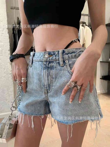 women's jeans high waist denim shorts women's loose straight tube fashion versatile woolen pants zhongshan, Blue
women's jeans high waist denim shorts women's loose straight tube fashion versatile woolen pants zhongshan, Blue