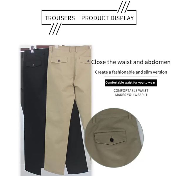men's pants dh daily casual trousers for men micro-bomb comfortable fashion handsome, Black
men's pants dh daily casual trousers for men micro-bomb comfortable fashion handsome, Black
