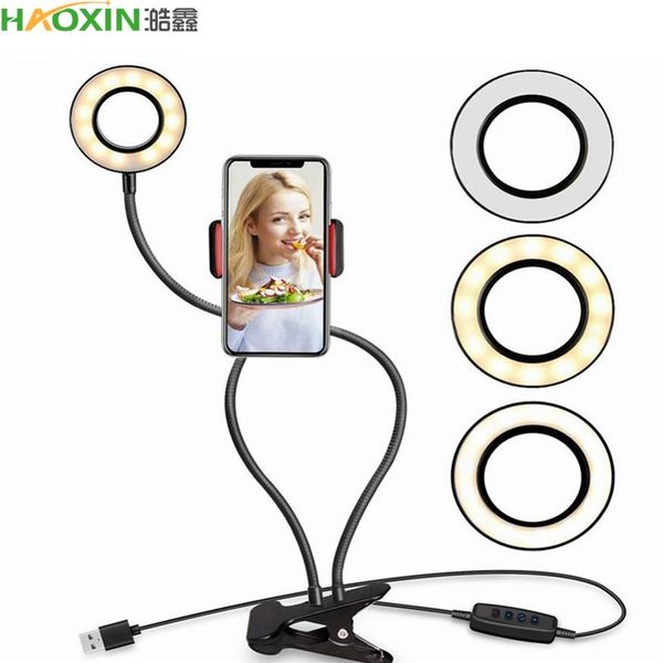 haoxin po studio selfie led ring light with cell phone mobile holder for youtube live stream makeup camera lamp for iphone andr251g
haoxin po studio selfie led ring light with cell phone mobile holder for youtube live stream makeup camera lamp for iphone andr251g