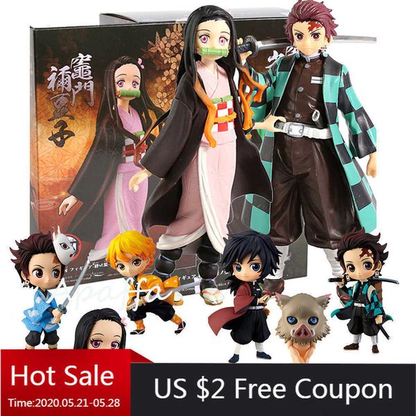 huiya01 5-7cm japan anime demon slayer kimetsu no yaiba figure kamado tanjirou nezuko hashibira inosuke pvc action figure model toy gift q06
huiya01 5-7cm japan anime demon slayer kimetsu no yaiba figure kamado tanjirou nezuko hashibira inosuke pvc action figure model toy gift q06