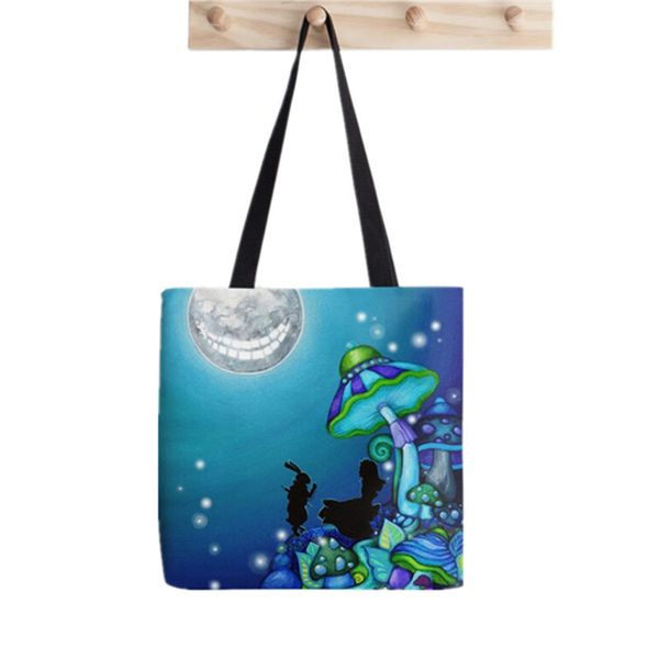 2021 shopper alice in wonderland painted tote bag women harajuku shopper handbag girl shoulder shopping bag lady canvas bag
2021 shopper alice in wonderland painted tote bag women harajuku shopper handbag girl shoulder shopping bag lady canvas bag