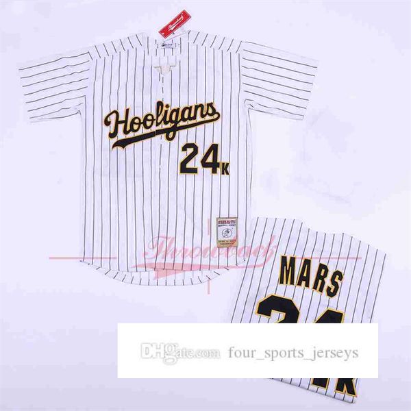 hooligans 24k mars bruno mars jersey, Blue;black 
hooligans 24k mars bruno mars jersey, Blue;black
