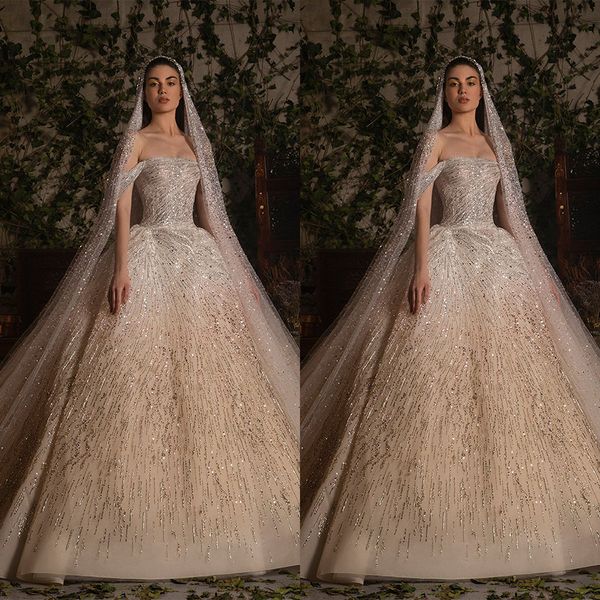 elegant wedding dresses ball gown puffy off the shoulder tulle lace appliques sequins beaded formal bridal gown custom size, White
elegant wedding dresses ball gown puffy off the shoulder tulle lace appliques sequins beaded formal bridal gown custom size, White