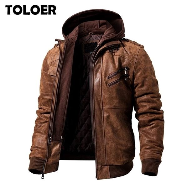 mens pu hooded jackets coats fashion motorcycle biker faux leather jacket men classic winter jackets clothes plus size 4xl 5xl 201224, Black
mens pu hooded jackets coats fashion motorcycle biker faux leather jacket men classic winter jackets clothes plus size 4xl 5xl 201224, Black