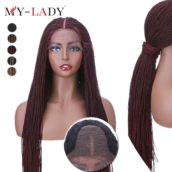 costume accessories 30" synthetic lace front frontal braided wigs senegalese twist brown red black long straight for afro woman hair wig, Silver
costume accessories 30" synthetic lace front frontal braided wigs senegalese twist brown red black long straight for afro woman hair wig, Silver