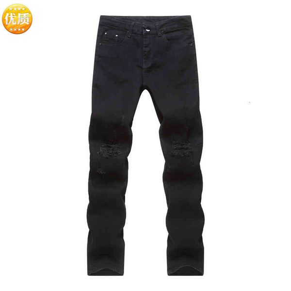 men's jeans 2016 big damage hole knife knee elastic slim fit leggings pgge, Blue
men's jeans 2016 big damage hole knife knee elastic slim fit leggings pgge, Blue