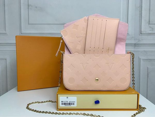 3 pcs/set women shoulder bags favorite multi pochette accessories crossbody purse messenger handbags flower designer lady leather with box a
3 pcs/set women shoulder bags favorite multi pochette accessories crossbody purse messenger handbags flower designer lady leather with box a
