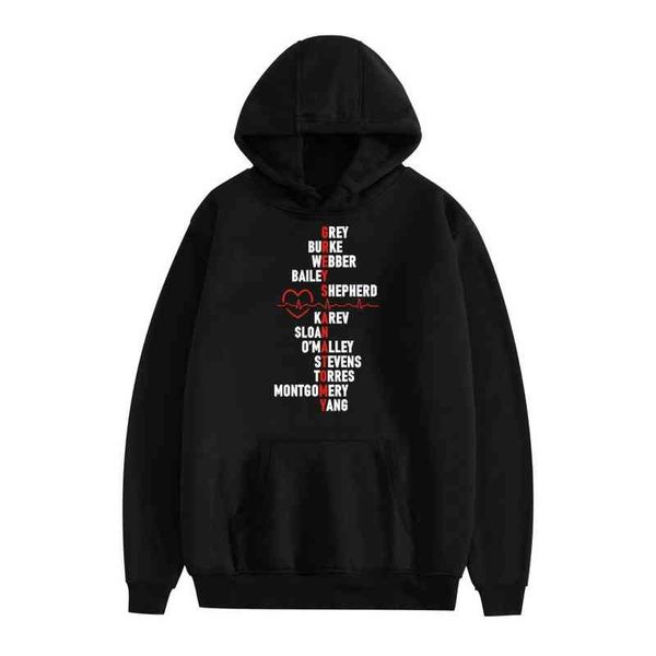 2022 tide brand fashion design sweater factory direct sales trendy clothing grey's anatomy hooded, Black
2022 tide brand fashion design sweater factory direct sales trendy clothing grey's anatomy hooded, Black