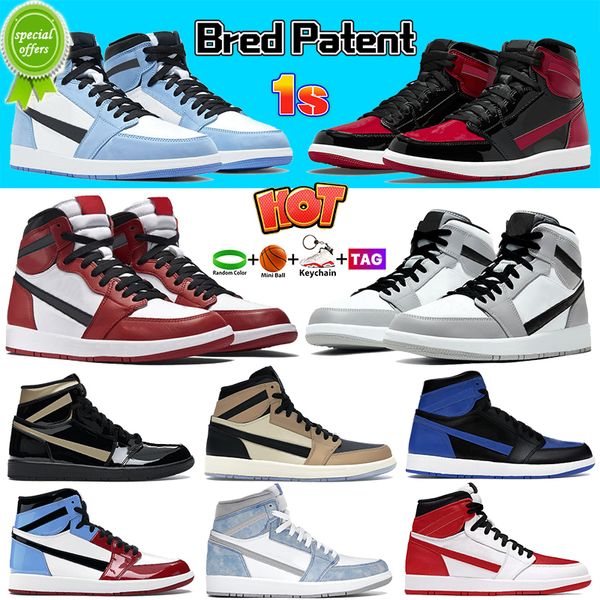 2023 1 1s royal patent bred high men basketball shoes university blue unc bordeaux dark mocha mid light smoke grey 2.0 mens women designer, Black
2023 1 1s royal patent bred high men basketball shoes university blue unc bordeaux dark mocha mid light smoke grey 2.0 mens women designer, Black