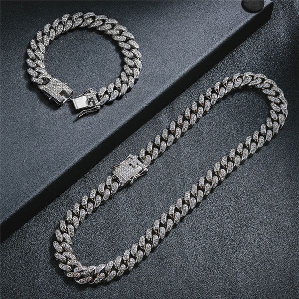 iced out cuban link chain necklace men 2022 hip hop stainless steel designer jewelry necklaces, Silver
iced out cuban link chain necklace men 2022 hip hop stainless steel designer jewelry necklaces, Silver